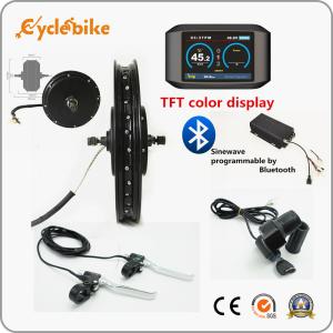 China TFT Programmable Electric Bike Hub Motor Kit 48v / 72v / 96v 5000w wholesale