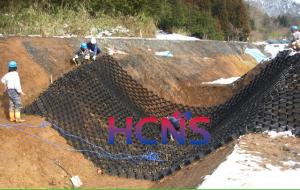 China Construction Material Geocell Ground Grid Gravel Stabilizer Roll wholesale