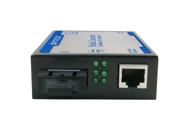 Industrial Fiber Optic Media Converter , Fiber To Ethernet Media Converter With