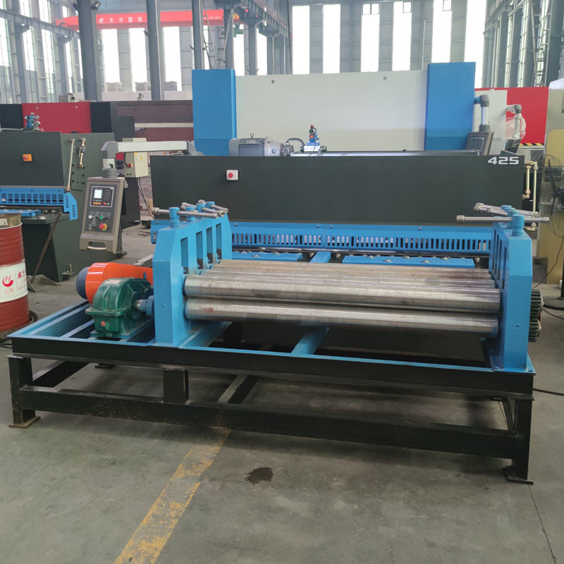 Metal Plate Straightening Shear Cutting Machine For 4mm 2500mm Semi Automatic