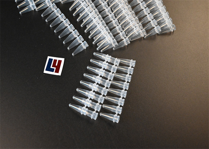 thermo cycler tubes, PCR reaction tubes for laboratory testing using,OEM manufacturer 0.2ml PCR 8-strip tubes