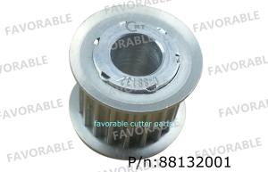 China Pulley Y-Drive Aluminum Used For Auto Cutter Plotter Parts Infinity Series 88132001 Apparel Machine Parts wholesale