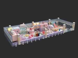 China Polypropylene Childrens Indoor Play Equipment 100kg - 500kg Industrial Playground Equipment wholesale