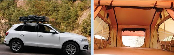4x4 Off-road Roof Top Tent for Auto ,Side Awning,Foxwing Awning,Camping Tent for Car,Car Roof Top Tent for 3-4 Person