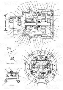 China 194-6469 Optimized Final Drive Reducers with Bolt on Installation Catalog E303 wholesale