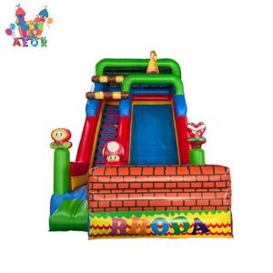 China Family Backyard Adult Inflatable Water Slide Kids Inflatable Slide For Sale wholesale