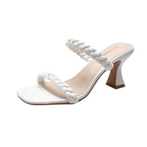 China 2035-2 Fashion Open-Toed Sandals With A Thin Strip, Sexy High Heels, Thick Heels, Professional OL Women'S Shoes, Fashion wholesale