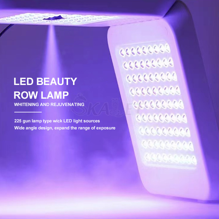 7 Color LED Light Therapy PDT LED Face Mask Photon Lamp Facial Body Therapy Device Foldable Skin Care