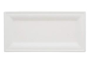 China 10x5 Inch Oilproof Biodegradable Sugarcane Bagasse Plates wholesale