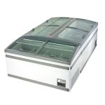 Supermarket Refrigeration Equipment Chest Display Freezer Double Island Freezer
