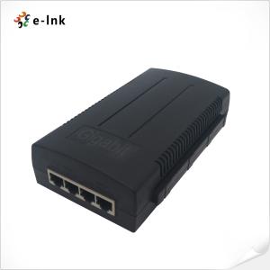 China Commercial 2 Port 10/100/1000M 802.3at Gigabit PoE Injector Adapter wholesale