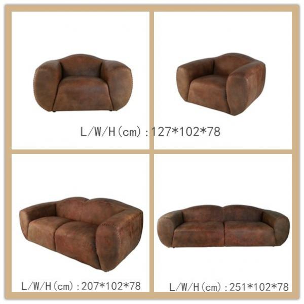 Light Brown 127cm 2 Seater Bean Bag Sofa For Adults