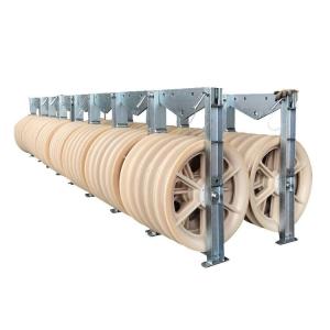 China MC Nylon Sheave 60KN 660MM Conductor Stringing Blocks wholesale