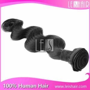 China Peruvian Body Wave Virgin Hair Remy Bundle 16 18 20inch wholesale