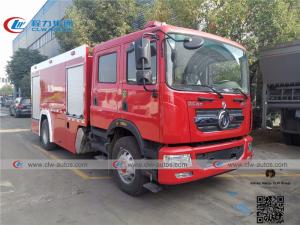 China 4000L Water Tank Dongfeng Duolicar 4x2 Fire Pumper Truck wholesale
