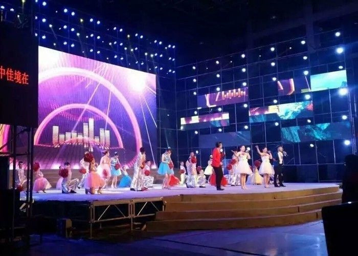 P6mm Indoor Stage LED Screen Concert Led Wall 384*192mm Module Size SMD3528
