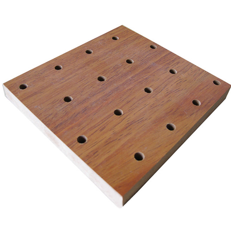 Sound Proofing Acoustic Perforated Ceiling Wall Covering Boards Orange