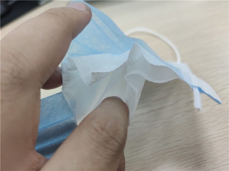 Anti Bacterial Disposable Earloop Mask Fluid Resistant Odorless Freely Sample