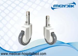 China 125mm Central Lock Heavy Duty Casters With Pressed Steel Housing wholesale