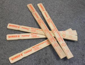 China paint paddle/Birch Wood Wooden Paint Paddles wholesale