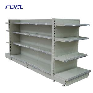 China Multi Color Metal Vegetable Display Rack , Commercial Retail Display Shelving wholesale