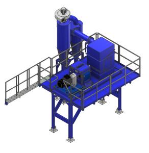China Stainless Steel 37kw 1000kg/H Hammer Mill Unit wholesale
