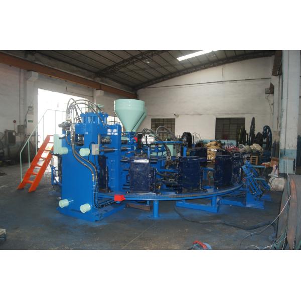 Rotary PVC Shoe Machine 16 Station 2 Color Shoe Injection Machine KT-8196