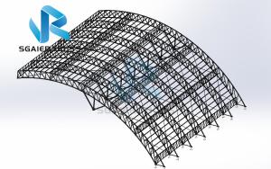 China Wind Resistance Roof Prefabricated Steel Structure Steel Frame Construction wholesale