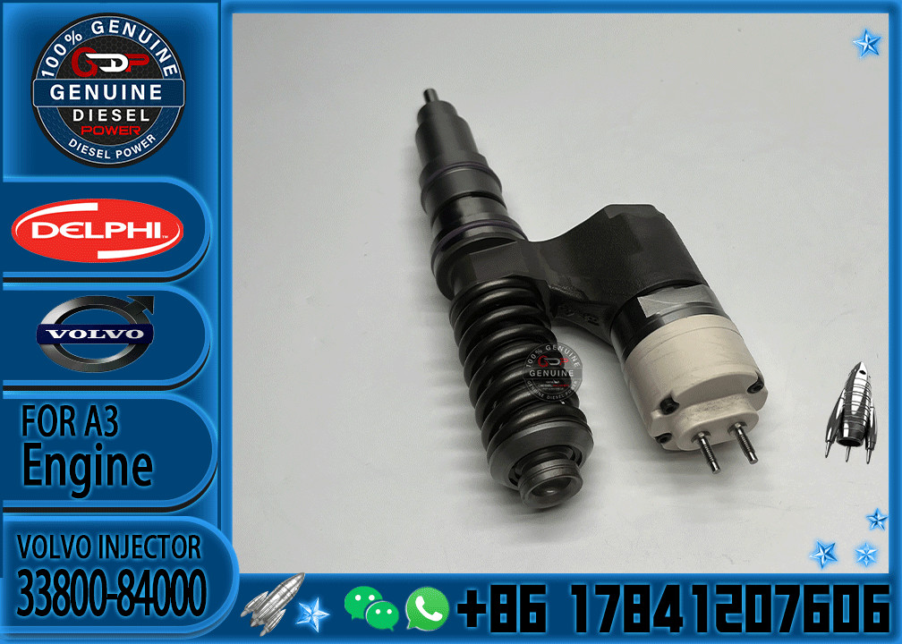 Fuel Injector BEBE4B15001 33800-84000 1677154 BEBE4B01003 8112660 BEBE4B01004 3964404 8170966 For Diesel Engine