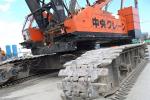 150T used hitachi crawler crane KH700 Singapore Korea Rep. Syrian Uzbekstan
