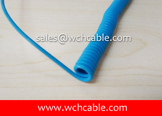 UL21313 Class 1 Internal Wiring Industrial Curly Cable 60C 30V