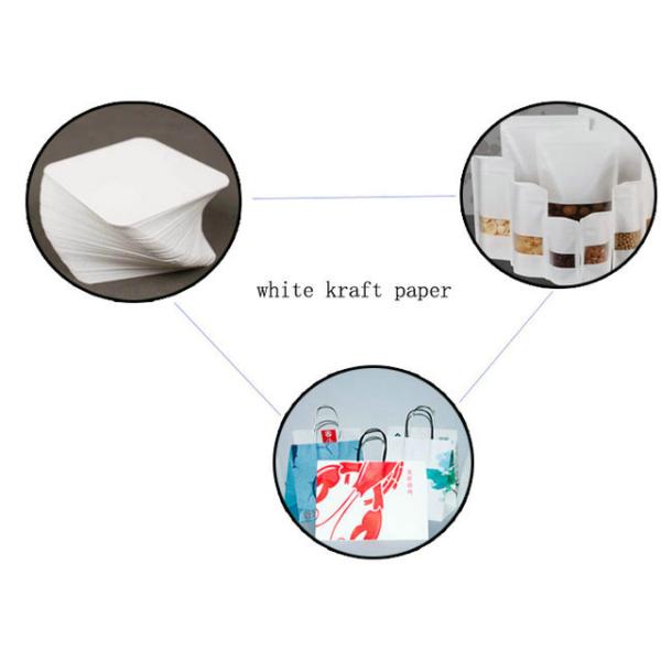 Tough / Water Resistant Kraft Paper Jumbo Roll For Wrapping Paper Bag