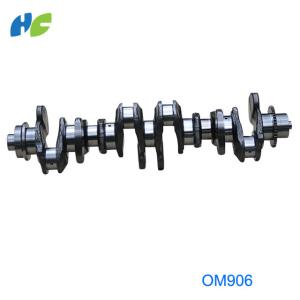 China High Quality Engine crankshaft OM906 diesel engine forged steel truck diesel crankshaft wholesale