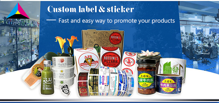 Print high quality heat-resistant self adhesive plastic electronics label sticker customized