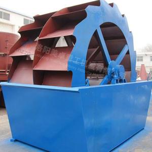 China Gravel Plant Bucket Sand Washer Low Electric Consumption 0-10mm Feeding Size wholesale
