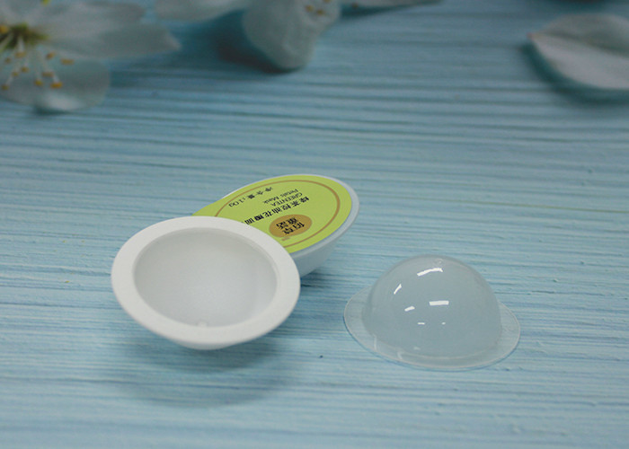 Small Round Clear Plastic Containers For Massage Packing 20mm Height