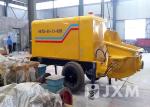 professional Advanced Concrete Trailer Pump HBTS30-10 One Year Warranty