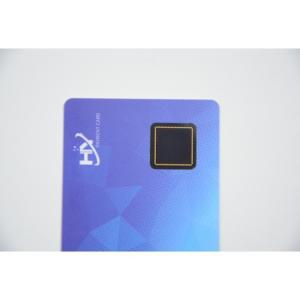 China Blue Wizard Layout Fingerprint Smart Cards 0.4mm Digital Keys 2.7 inch wholesale