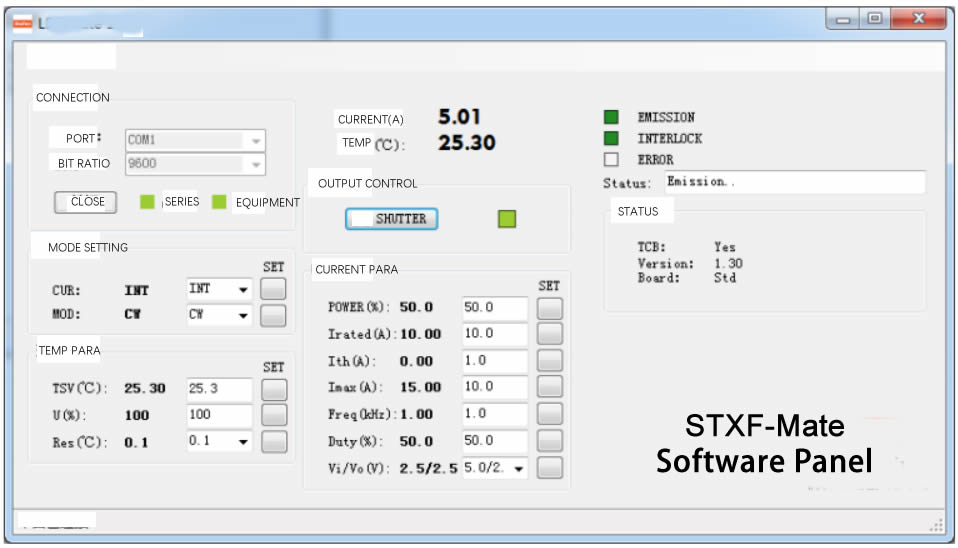 PCB Mountable Diode Drivers / Diode Laser Control Board / Driving Board / TEC Driver