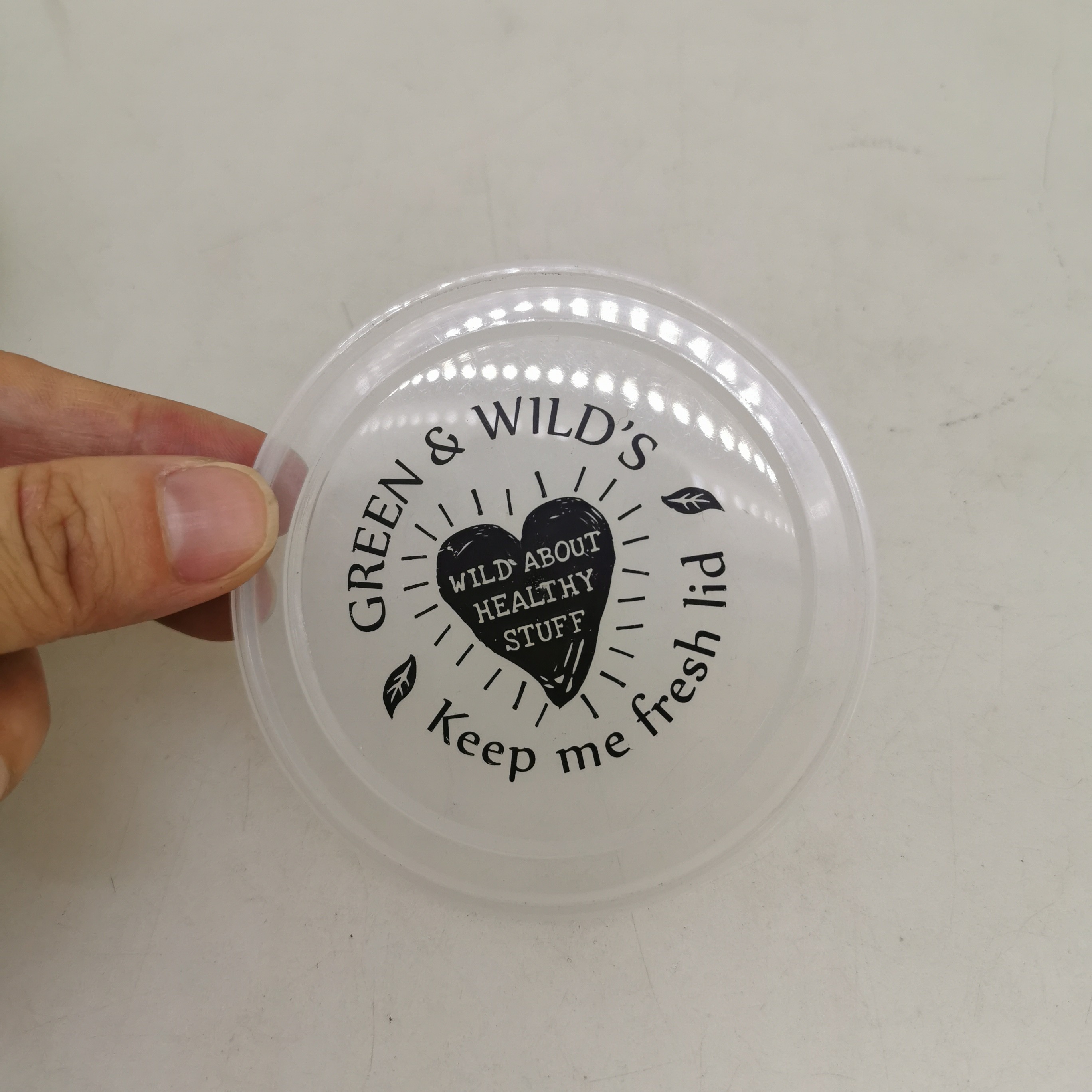 Bpa Free PE Plastic Lids