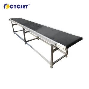 China CYCJET Corner Conveyor Belt Mini Portable Stainless Steel Food Industry Conveyor Belt wholesale