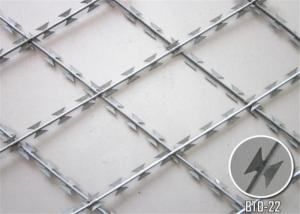 China Anti Climbing Security Fence BTO-22 Diamond Razor Mesh wholesale