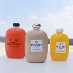 250ML 350ML 500ML Coffee Drink Pet Juice Bottles Customized Logo