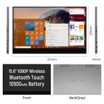 5ms 1080p Portable Wireless Touch Screen Monitor