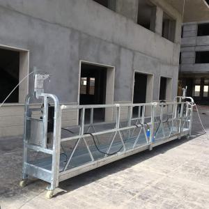 China ZLP series steel electric temporary suspended working platform for building maintennace wholesale