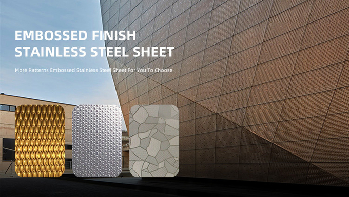2B BA No.4 Finish 2WL Texture Decorative Metal Sheet 304 316 Embossed Stainless Steel Sheet Uk