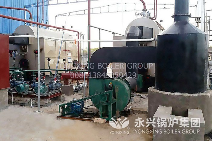 Wood Chip Steam Boiler Safe Outdoor Wood And Coal Boiler Low Pressure