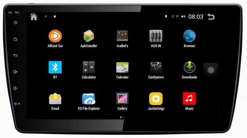 Ouchuangbo car radio dvd for android 4.4 SGMW Baojun 330 support Quad-Core bluetooth gps navigation system