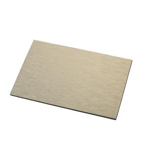 China 1220mm Width Brushed Aluminum Composite Panel UV Resistant wholesale
