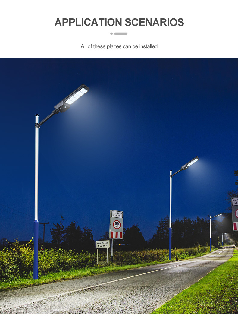 IP65 Street Solar Motion Sensor Lights Outdoor With 6V Polycrystalline Solar Panel